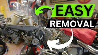 EASY Honda VF750 Magna Carburetor Removal