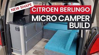 Micro Campervan Conversion Build | 5 Days in 5 Mins