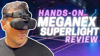 MeganeX Superlight 8K Hands-On Review - Die microOLED VR Brille, die alles verändert?