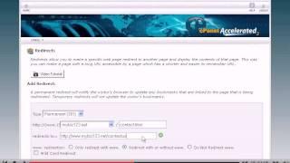 How to setup domain redirects in cPanel