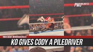 𝙒𝘼𝙏𝘾𝙃: Kevin Owens Hits Cody Rhodes With a Piledriver After Saturday Night's Main Event