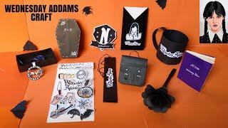 Wednesday Addams Paper Craft | How to make paper Wednesday Addams craft | DIY Paper Craft |