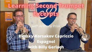 Learning Second Trumpet Excerpts EXTRA No. 2 w/Billy Gerlach