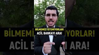 Kimsenin Bilmediği Dehşet Hakkımız! Bankalar Gizliyor.