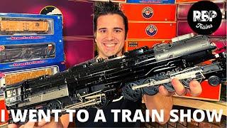 I Went to a Train Show!!