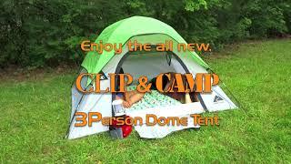 Ozark Trail Clip & Camp 3 Person Dome Tent