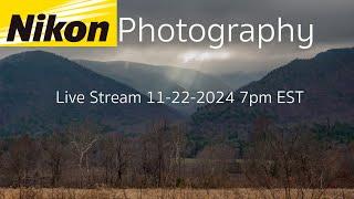 Camera Talk Live Stream 11-22-2024 7pm EST | Acratech Ballhead | Cades Cove