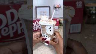 Spooky Dr Pepper float!!  #asmr #drpepper #viralvideos #aesthetic #fyp #satisfying #drinks