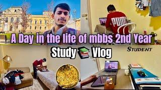 A Day in a Life of Mbbs 2nd Year Student in serbia  | Mbbs abroad | medicoinfo