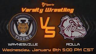 Waynesville vs Rolla Varsity Wrestling