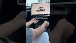 Solution de Rangement Secret pour Votre Tesla Model 3/Y !  #ModificationsTesla #teslacar #modely