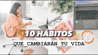 10 HÁBITOS QUE CAMBIARAN TU VIDA - COMO SER PRODUCTIVO  |   Jessi Franquet 