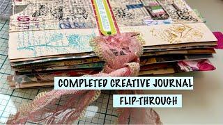 Junk Journal Flip-Through ~ Made from RECYCLED Paper ~ IDEAS