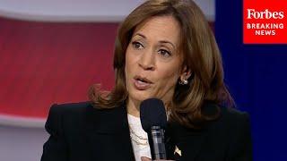 WATCH: Kamala Harris Answers Question About What Her Weaknesses Are | CNN Town Hall