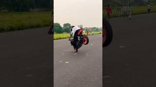 Bike Wheelie #ridersrikanta #bikestunts #malda #rider #publicstunt #ktm #duke250