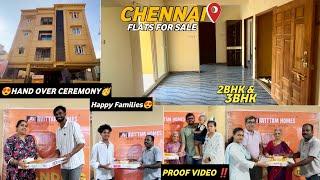 Proof Video‼️Before AfterFlats for sale in ChennaiHand Over Ceremony