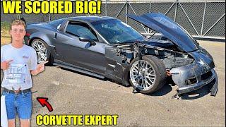 Rebuilding A Wrecked Corvette ZR1 Loaded With Hidden Upgrades!!!