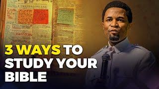 3 ways to study your Bible | Apostle Michael Orokpo