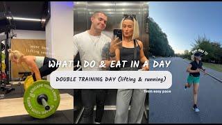 what i eat and do on a double training day || my top tips for beginner runners on how to run further