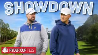 Peter Finch vs Luke Kwon at AWESOME Ryder Cup Course (9 Hole Match)