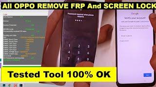 All Oppo Pattern Unlock Tool | Remove Screen Lock And Frp Bypass 100% working