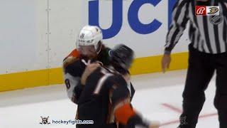 Liam O'Brien vs Radko Gudas Oct 5, 2023