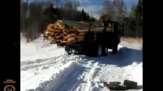 Дальнобойщики Севера Дороги севера России Зимник #16 Russian ice road truckers