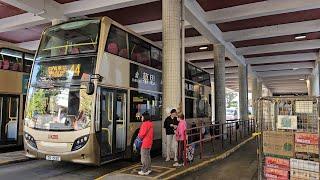 Hong Kong Bus KMB ATENU524 @ 44 九龍巴士 Alexander Dennis Enviro500 MMC 青衣邨 - 旺角東站