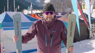 Skiing the Salomon SMax 8 and SMax 10