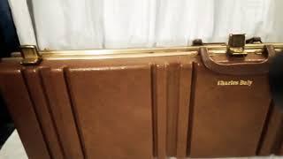 VINTAGE CHARLES DALY GUN RIFFLE CASE with KEY