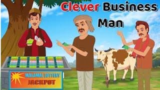 The Clever Businessman | English Stories | Moral Stories | English Comedy | Cartoon | Bedtime story