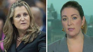 Was anyone expecting Chrystia Freeland to resign? Vassy Kapelos on Justin Trudeau's cabinet