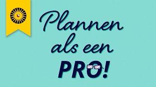 Skills booster | Plannen als een pro