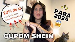 CUPOM DE 20% DE DESCONTO DA SHEIN PARA 2024