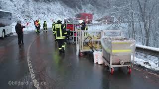 Schneefall sorgt für Verkehrsbeeinträchtigungen