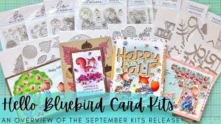 An Overview of the Entire Hello Bluebird New Release | All 3 Card Kits for September 2024