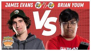 JAMES EVANS vs BRIAN YOUM - Pokémon VGC Masters Finals | Milwaukee 2023