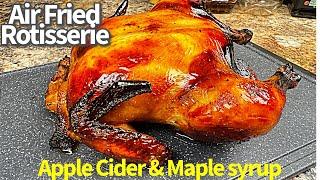 Air Fried Maple & Apple Cider Flavored Chicken 