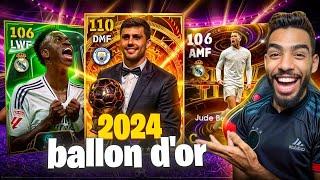 I MADE A TEAM OF TOP 20 BALLON D’OR NOMINEES  RODRI vs VINI  efootball 25 mobile