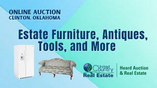 Online Estate Auction in Clinton, OK