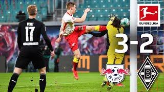 Sörloth completes Leipzig's Comeback | Leipzig-Gladbach | 3-2 | Highlights | Matchday 23 –Bundesliga