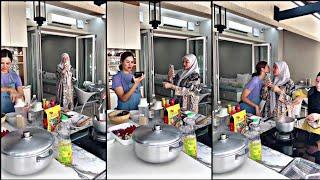 Noor Nabila || Masak-Masak Lunch Untuk Keluarga.. Rosix Nak Lawan View Tinggi Sajat 