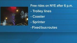 MTS, North County Transit District offering free rides in San Diego New Year's Eve