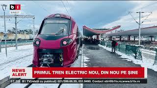 NOUL TREN ELECTRIC, DIN NOU ÎN CIRCULAȚIE_Știri B1TV_23 nov. 2024