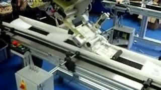 ALstep T - Pouch Labelling with Pneumatic Peeler Bar