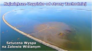 Wyspa Estyjska - Coraz więcej lądu. Budowa Wyspy na Zalewie Wiślanym