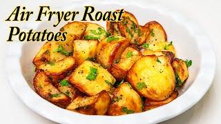 Air Fryer Roast Potatoes in only 20 minutes, and NO PAR-BOILING!!