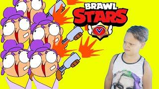 ЗАПИСАЛ ВИДЕО по Бравл Старс.  Brawl Stars Supercell. ВАНИКС. ДРУЖЕСКАЯ ИГРА