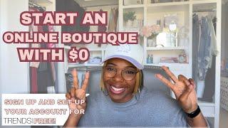 Pt 1| Start a boutique &  sell with no upfront money using Trendsi | Dropshipping and Wholesale 2024