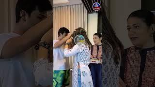 Ram Charan, Varun tej rakhi celebration #rakshabandhan #ramcharan  #niharikakonidela #rakhi #hitnews